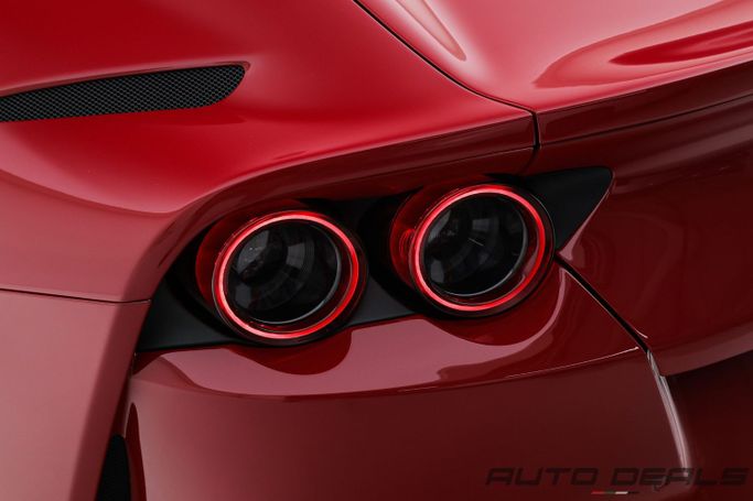 Used Ferrari 812 Superfast, 6.5 l, 2022 in Dubai by AUTO DEALS, Burgundy color. European Specs | AUTO.AE