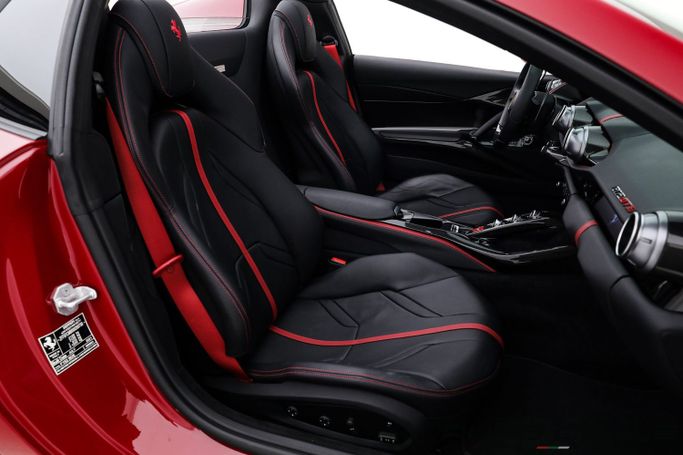 Used Ferrari 812 Superfast, 6.5 l, 2022 in Dubai by AUTO DEALS, Burgundy color. European Specs | AUTO.AE