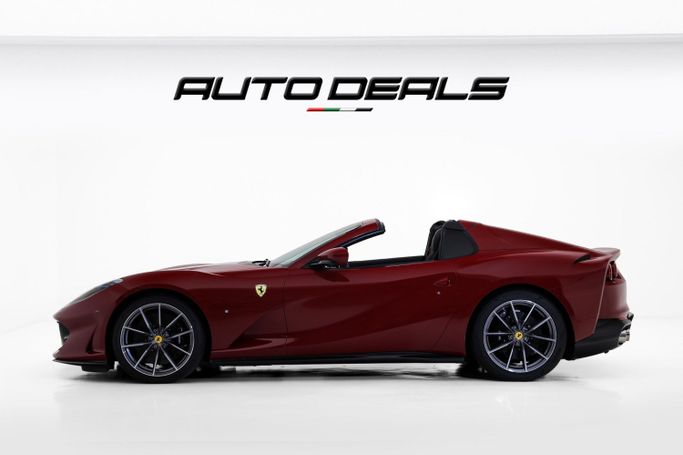 Used Ferrari 812 Superfast, 6.5 l, 2022 in Dubai by AUTO DEALS, Burgundy color. European Specs | AUTO.AE