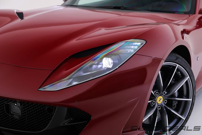 Used Ferrari 812 Superfast, 6.5 l, 2022 in Dubai by AUTO DEALS, Burgundy color. European Specs | AUTO.AE