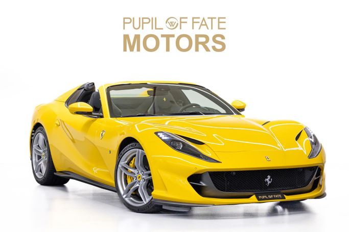 Подержанный Ferrari 812 GTS, 6.5 л, 2022 в Дубае от PUPIL OF FATE MOTORS Желтый цвет. Европейская | AUTO.AE