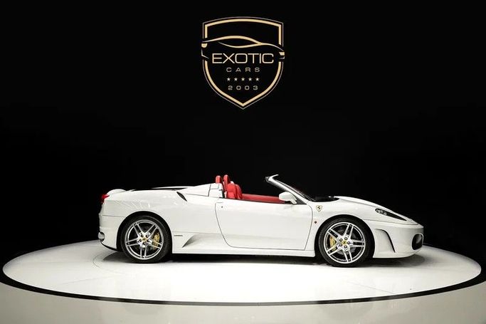 Used Ferrari F430, 4.3 l, 2007 in Dubai by Exotic Cars, White color. Japanese Specs | AUTO.AE