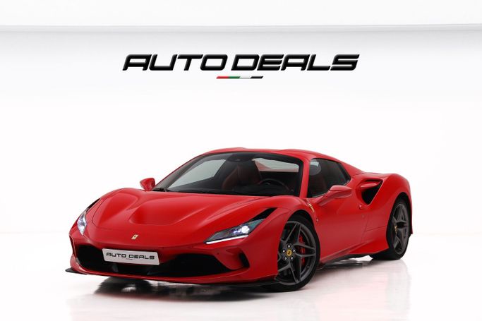 Used Ferrari F8 Tributo, 3.9 l, 2022 in Dubai by AUTO DEALS, Red color. European Specs | AUTO.AE