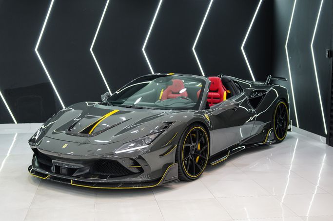 Подержанный Ferrari F8 Spider, 3.9 л, 2022 в Дубае от Sanam Cars Серый цвет. Европейская | AUTO.AE | Объявление #255318
