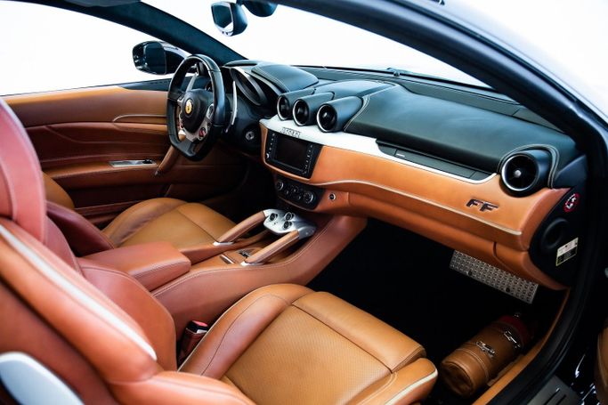 Used Ferrari FF, 6.3 l, 2012 in Dubai by Exotic Cars, Black color. GCC Specs | AUTO.AE