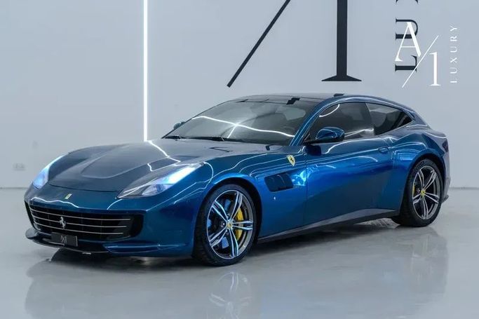 Подержанный Ferrari GTC4Lusso T, 3.9 л, 2019 в Дубае от A1 Luxury Motors Синий цвет. GCC | AUTO.AE