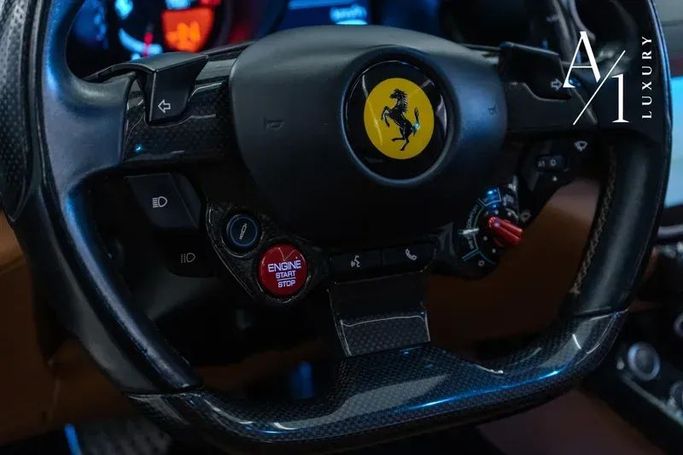 Подержанный Ferrari GTC4Lusso T, 3.9 л, 2019 в Дубае от A1 Luxury Motors Синий цвет. GCC | AUTO.AE