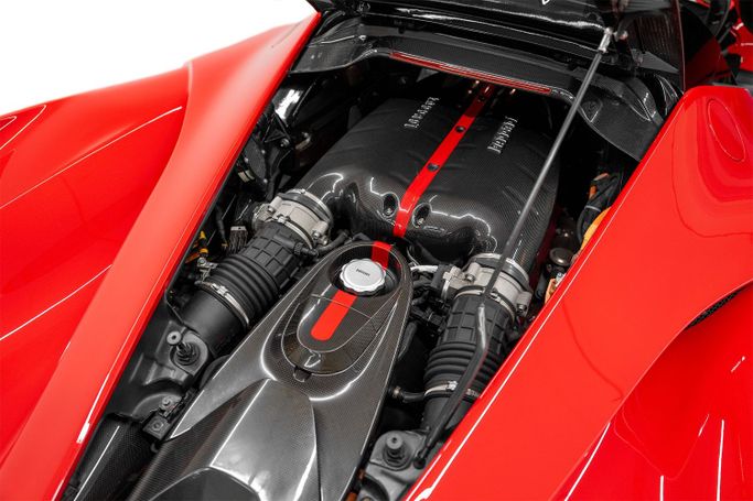 Used Ferrari LaFerrari, 6.3 l, 2014 in Dubai by PUPIL OF FATE MOTORS, Red color. GCC Specs | AUTO.AE
