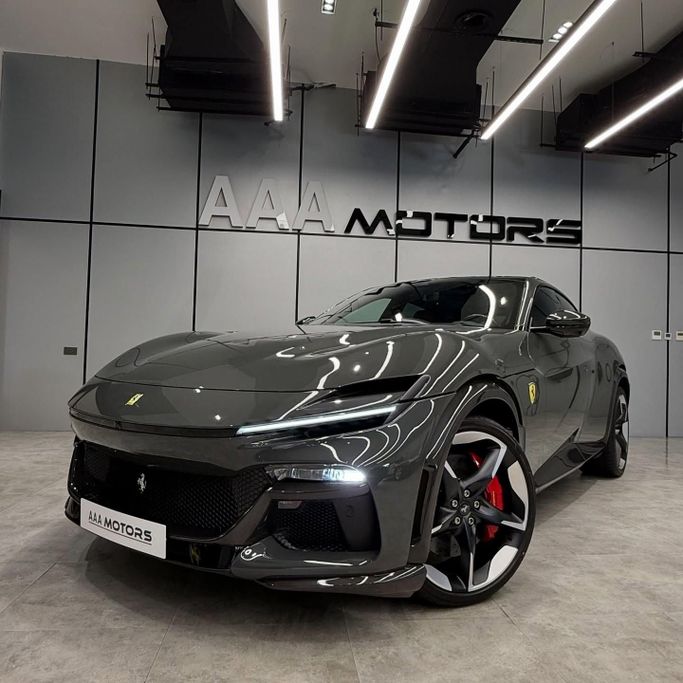 New Ferrari Purosangue, 6.5 l, 2025 in Dubai by AAA Motors, Grey color. European Specs | AUTO.AE