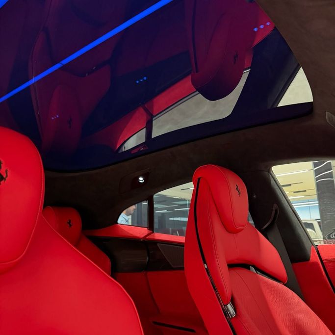 New Ferrari Purosangue, 6.5 l, 2025 in Dubai by AAA Motors, Grey color. European Specs | AUTO.AE