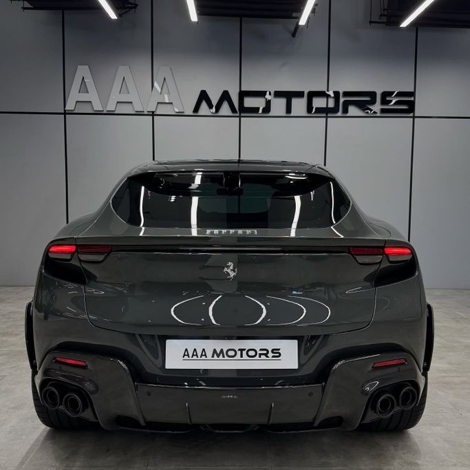 New Ferrari Purosangue, 6.5 l, 2025 in Dubai by AAA Motors, Grey color. European Specs | AUTO.AE