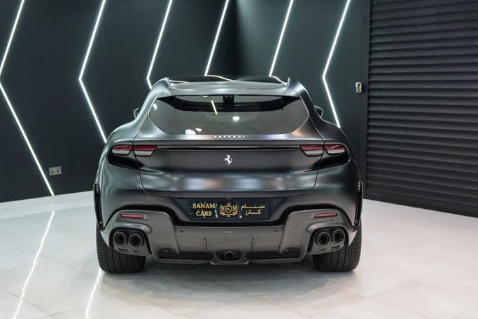 Used Ferrari Purosangue, 6.5 l, 2025 in Dubai by Sanam Cars, Black color. GCC Specs | AUTO.AE