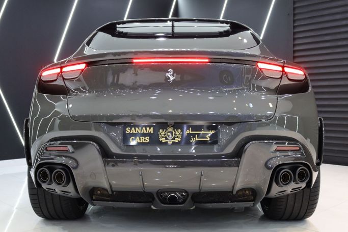 Used Ferrari Purosangue, 6.5 l, 2024 in Dubai by Sanam Cars, Grey color. GCC Specs | AUTO.AE