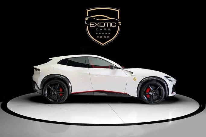 Новый Ferrari Purosangue, 6.5 л, 2025 в Дубае от Exotic Cars Белый цвет. GCC | AUTO.AE