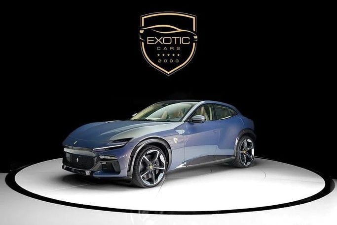 Новый Ferrari Purosangue, 6.5 л, 2025 в Дубае от Exotic Cars Синий цвет. Other | AUTO.AE