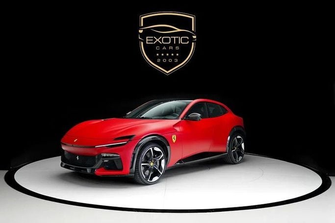 Новый Ferrari Purosangue, 6.5 л, 2025 в Дубае от Exotic Cars Красный цвет. Other | AUTO.AE