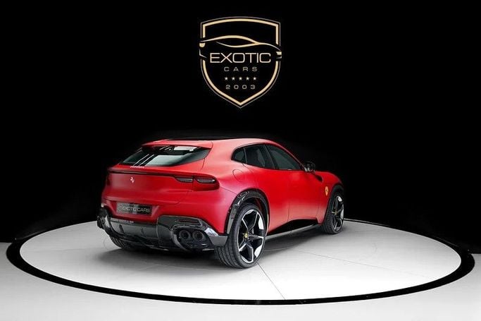 Новый Ferrari Purosangue, 6.5 л, 2025 в Дубае от Exotic Cars Красный цвет. Other | AUTO.AE