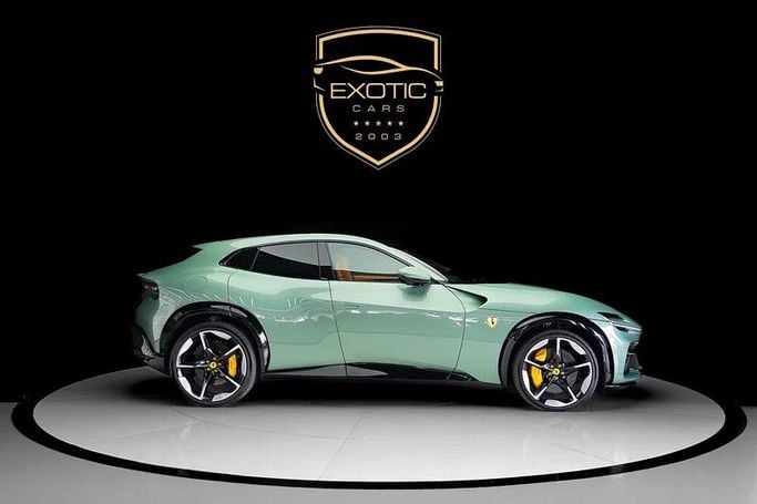 Новый Ferrari Purosangue, 6.5 л, 2025 в Дубае от Exotic Cars Зеленый цвет. Other | AUTO.AE