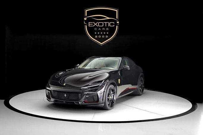 Подержанный Ferrari Purosangue, 6.5 л, 2025 в Дубае от Exotic Cars Черный цвет. GCC | AUTO.AE