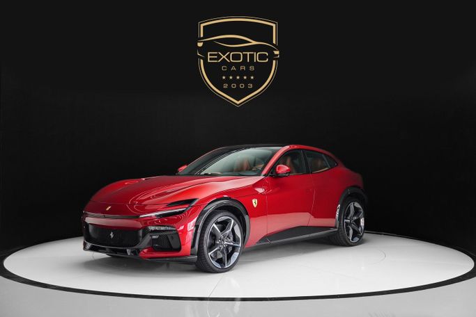 New Ferrari Purosangue, 6.5 l, 2024 in Dubai by Exotic Cars, Red color. Other | AUTO.AE