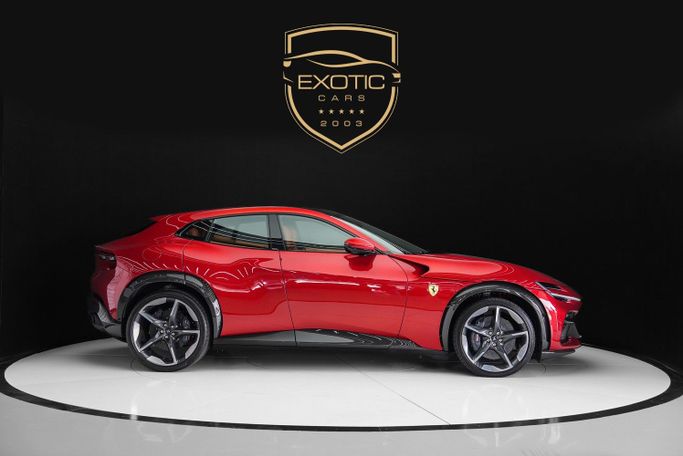 New Ferrari Purosangue, 6.5 l, 2024 in Dubai by Exotic Cars, Red color. Other | AUTO.AE