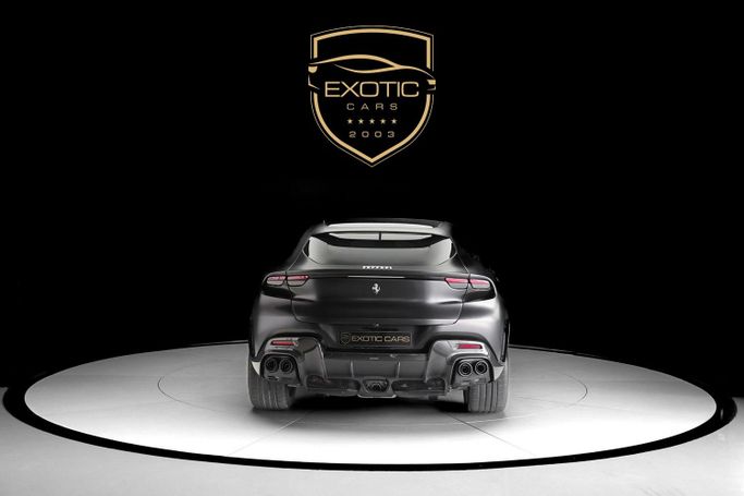 Used Ferrari Purosangue, 6.5 l, 2024 in Dubai by Exotic Cars, Black color. Other | AUTO.AE