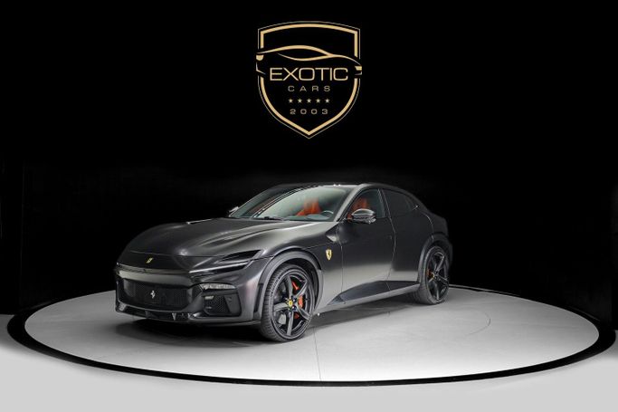 جديدة Ferrari Purosangue, 6.5 l, 2025 في في دبي من Exotic Cars، اللون أسود. أخرى | AUTO.AE