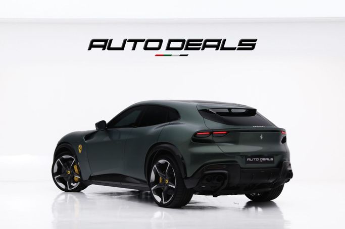 Подержанный Ferrari Purosangue, 6.5 л, 2024 в Дубае от AUTO DEALS Зеленый цвет. Европейская | AUTO.AE