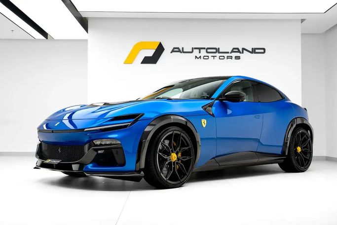 Подержанный Ferrari Purosangue, 6.5 л, 2025 в Дубае от Auto Land Motor Голубой цвет. Европейская | AUTO.AE