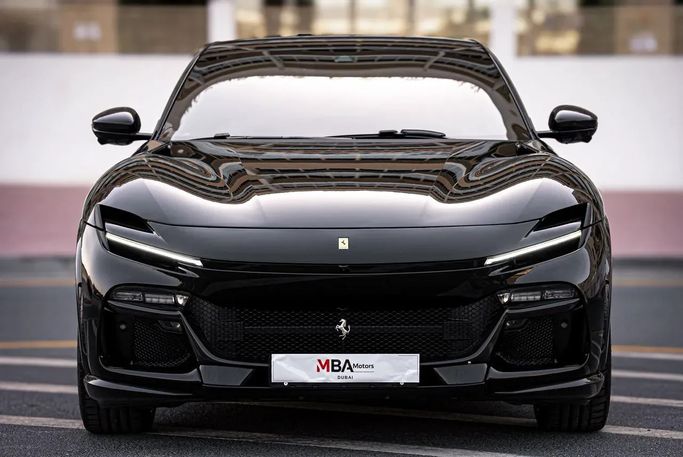 جديدة Ferrari Purosangue, 6.5 l, 2026 في في دبي من MBA Motors، اللون أسود.  | AUTO.AE | إعلان #269779
