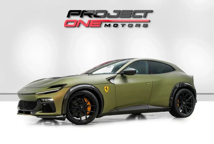 مستعملة ⁦Ferrari Purosangue، 6.5 l، 2024⁩ في في الإمارات, دبي من Project One Motors، اللون أخضر. المواصفات الأوروبية | AUTO.AE | إعلان #288407