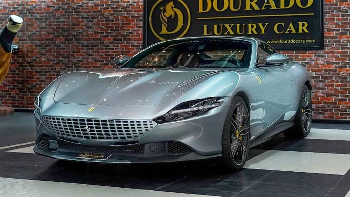 Новый Ferrari Roma, 3.9 л, 2023 в Дубае от Dourado Luxury Car Серый цвет. Европейская | AUTO.AE