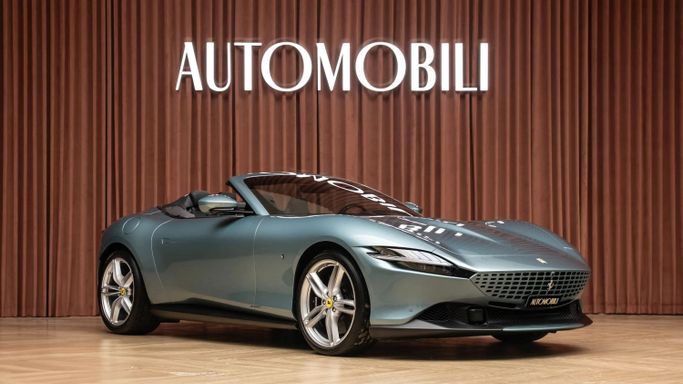 Новый Ferrari Roma, 3.9 л, 2023 в Дубае от Automobili Motors Бирюзовый цвет. GCC | AUTO.AE
