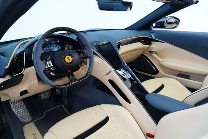 Used Ferrari Roma, 3.9 l, 2024 in Dubai by Exotic Cars, Blue color. Other | AUTO.AE