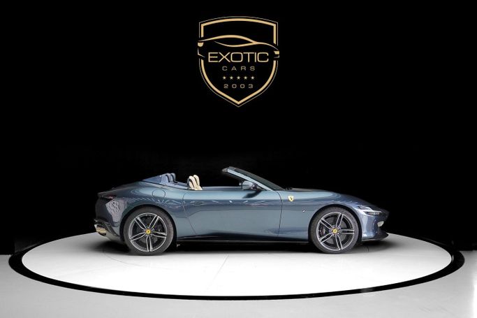 Used Ferrari Roma, 3.9 l, 2024 in Dubai by Exotic Cars, Blue color. Other | AUTO.AE