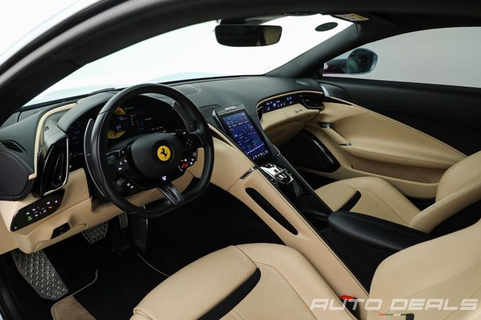 Подержанный Ferrari Roma, 3.9 л, 2022 в Дубае от AUTO DEALS Синий цвет. GCC | AUTO.AE