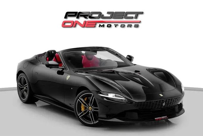 Подержанный Ferrari Roma, 3.9 л, 2024 в Дубае от Project One Motors Черный цвет. GCC | AUTO.AE