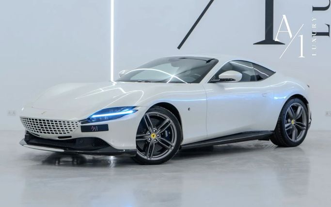 مستعملة Ferrari Roma, 3.9 l, 2022 في في دبي من A1 Luxury Motors، اللون أبيض. المواصفات الأوروبية | AUTO.AE | إعلان #255933