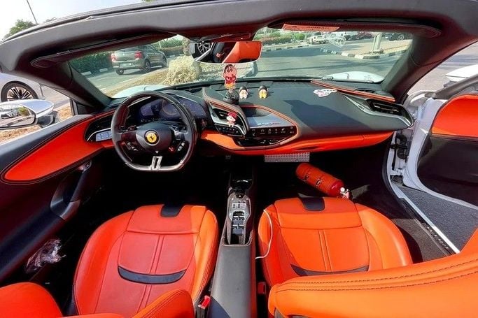 Used Ferrari SF90 Stradale I, 4.0 l, 2023 in Dubai by 66 Motors, White color. GCC Specs | AUTO.AE