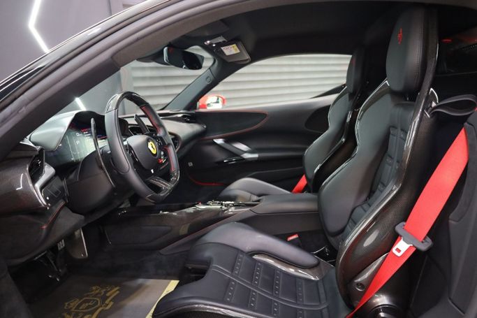 Used Ferrari SF90 Stradale Spider I, 4.0 l, 2022 in Dubai by Sanam Cars, Red color. GCC Specs | AUTO.AE