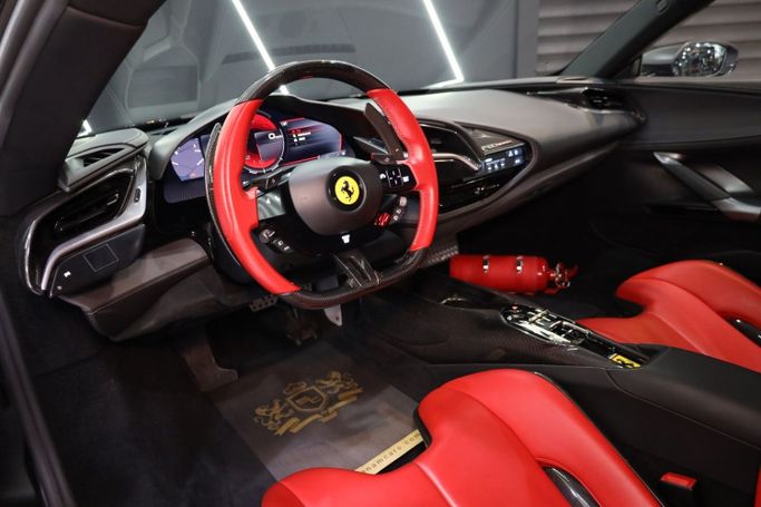 Used Ferrari SF90 Stradale I, 4.0 l, 2022 in Dubai by Sanam Cars, Black color. GCC Specs | AUTO.AE
