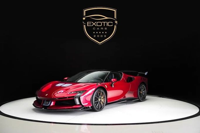 Новый Ferrari SF90 Stradale Stradale Xx I, 4.0 л, 2025 в Дубае от Exotic Cars Красный цвет. GCC | AUTO.AE