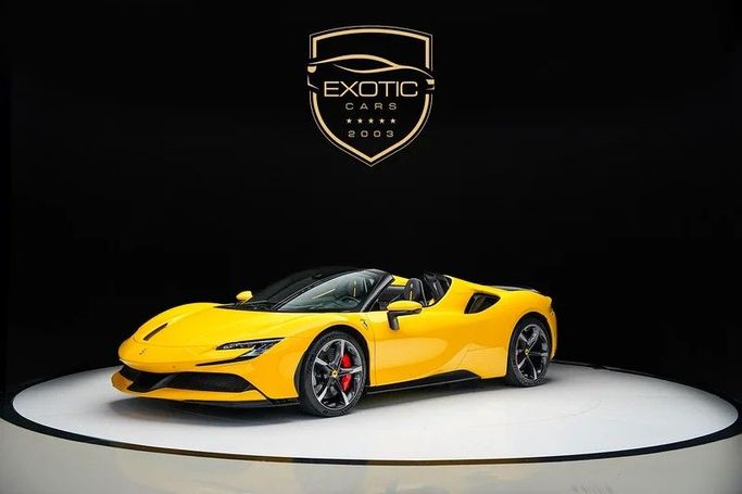Новый Ferrari SF90 Stradale Spider I, 4.0 л, 2022 в Дубае от Exotic Cars Золотистый цвет. Other | AUTO.AE