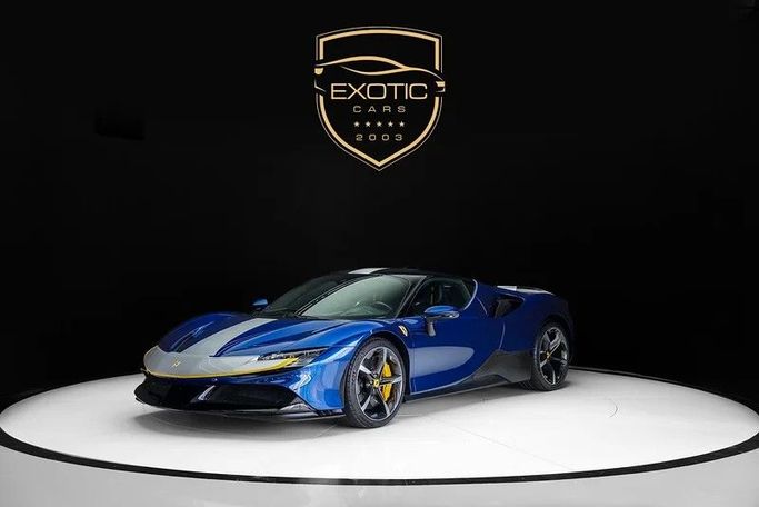 Подержанный Ferrari SF90 Stradale Stradale Xx I, 4.0 л, 2022 в Дубае от Exotic Cars Тёмно-синий цвет. Other | AUTO.AE