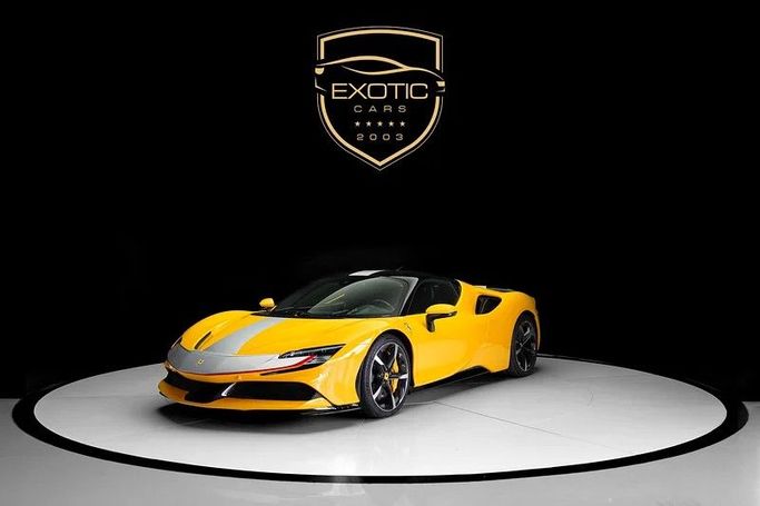 Подержанный Ferrari SF90 Stradale Stradale Xx I, 4.0 л, 2022 в Дубае от Exotic Cars Золотистый цвет. Other | AUTO.AE