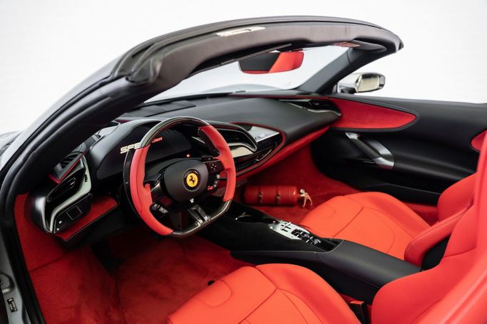 Used Ferrari SF90 Stradale Spider I, 4.0 l, 2024 in Dubai by Exotic Cars, Grey color. Other | AUTO.AE