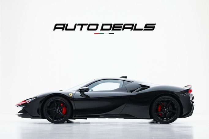 Used Ferrari SF90 Stradale I, 4.0 l, 2021 in Dubai by AUTO DEALS, Black color. European Specs | AUTO.AE