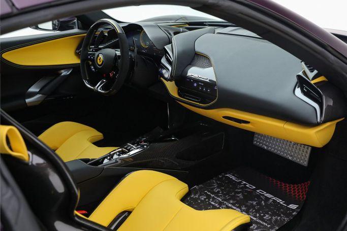 Used Ferrari SF90 Stradale Spider I, 4.0 l, 2024 in Dubai by AUTO DEALS, Violet color. European Specs | AUTO.AE
