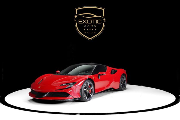 مستعملة Ferrari SF90 Stradale I, 4.0 l, 2021 في في الإمارات, دبي من Exotic Cars، اللون أحمر. أخرى | AUTO.AE | إعلان #274510