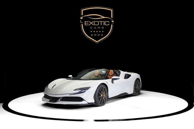 مستعملة Ferrari SF90 Stradale Spider I, 4.0 l, 2024 في في الإمارات, دبي من Exotic Cars، اللون أبيض. أخرى | AUTO.AE | إعلان #276725